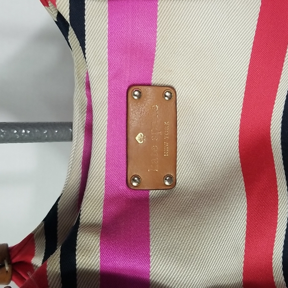 KATE SPADE STRIPED DIAPER BAG MULTICOLORED - Picture 2 of 10